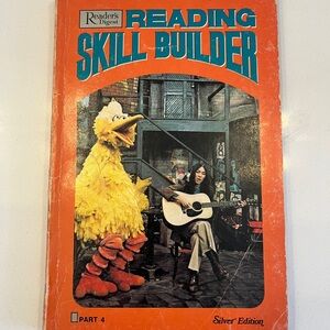 Reader's Digest Reading Skill Builder - Silver Edition Big Bird Vintage